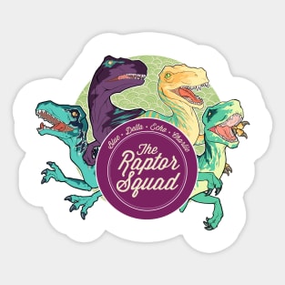 Raptor Squad Sticker